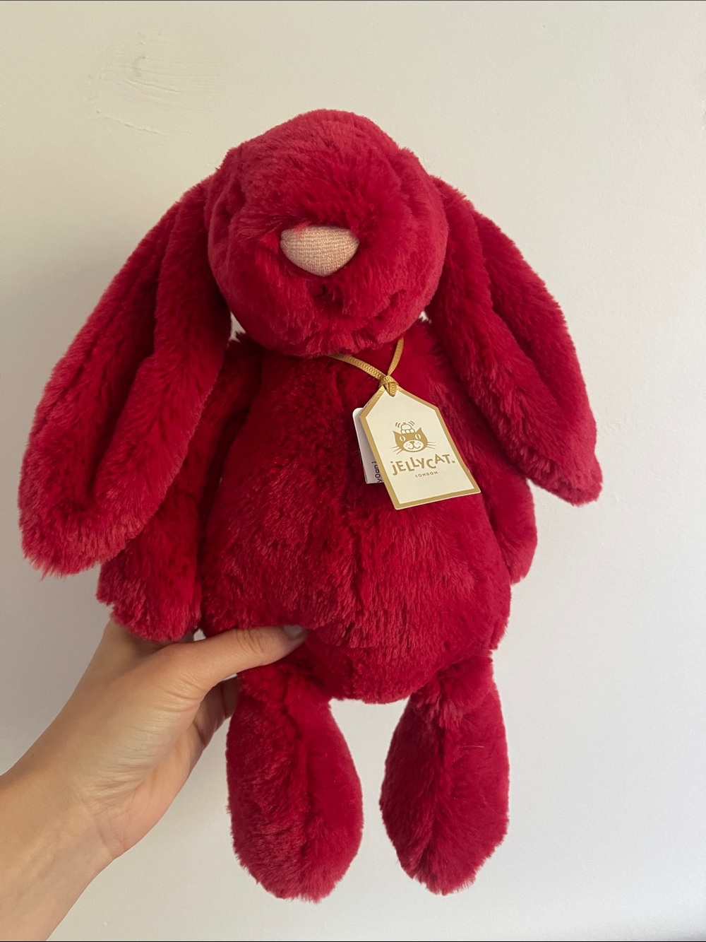 Jellycat Original Bashful Luxe Bunny - Scarlett